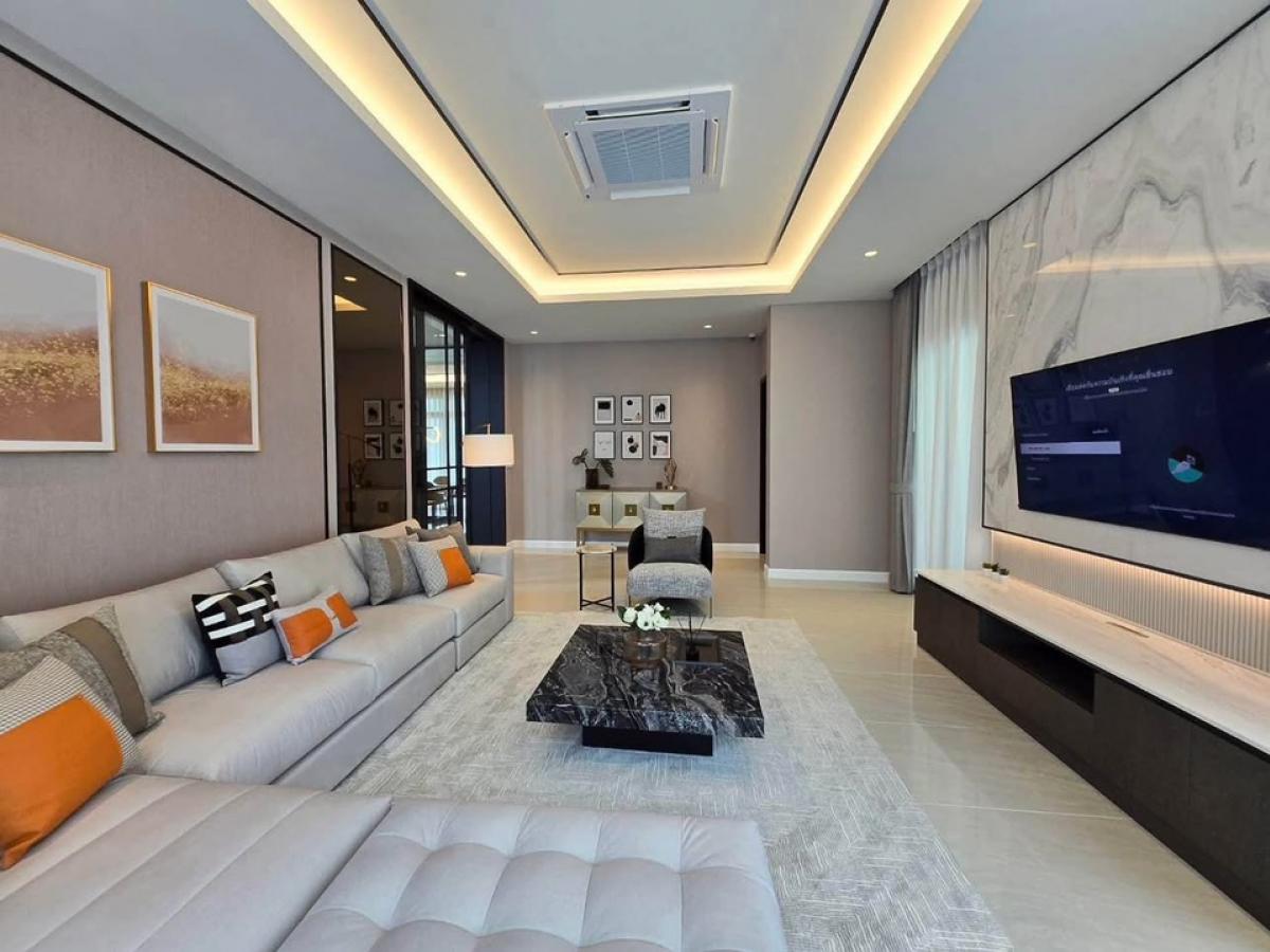 For SaleHouseLadkrabang, Suwannaphum Airport : Perfect Masterpiece Rama 9-Krungthep Kreetha 5 bed 6 bath 694 Sq.m | 95 MB | Contact 086-795-9997 (Jimmy)