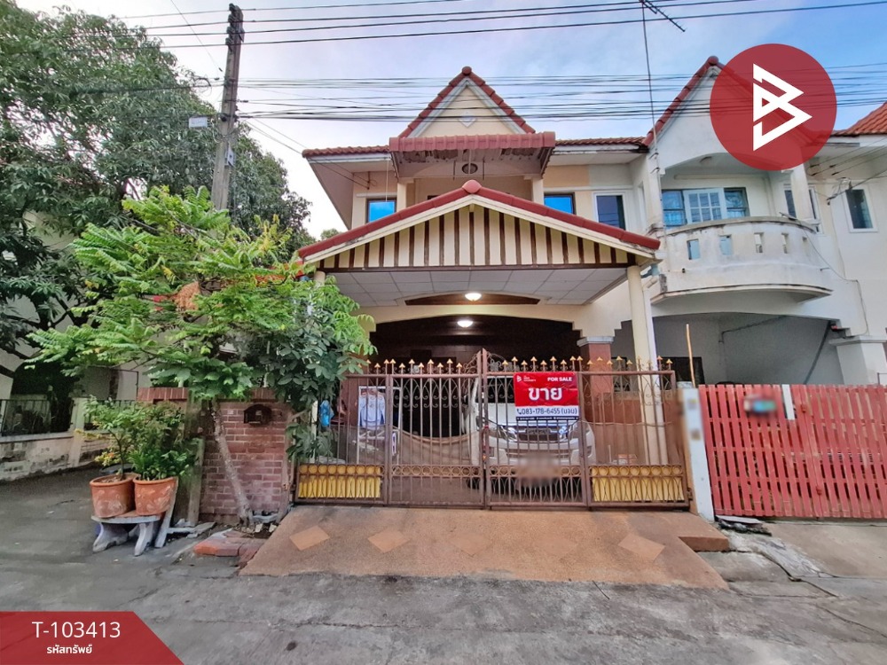 ขายทาวน์โฮมมหาชัย สมุทรสาคร : ขายทาวน์เฮ้าส์ หมู่บ้านวิเศษสุขนคร19 เฟส1 พันท้ายนรสิงห์ สมุทรสาคร