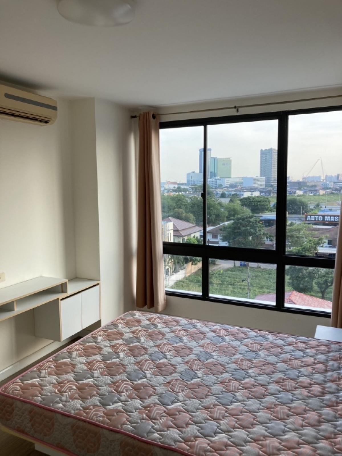 For RentCondoOnnut, Udomsuk : 🧸For rent🧸✨️icondo Sukhumvit 103, beautiful and ready to move in, 7th floor, Building D, size 33 sq m. 🪧Price 8,500 baht/month✨️(Ready to move in)