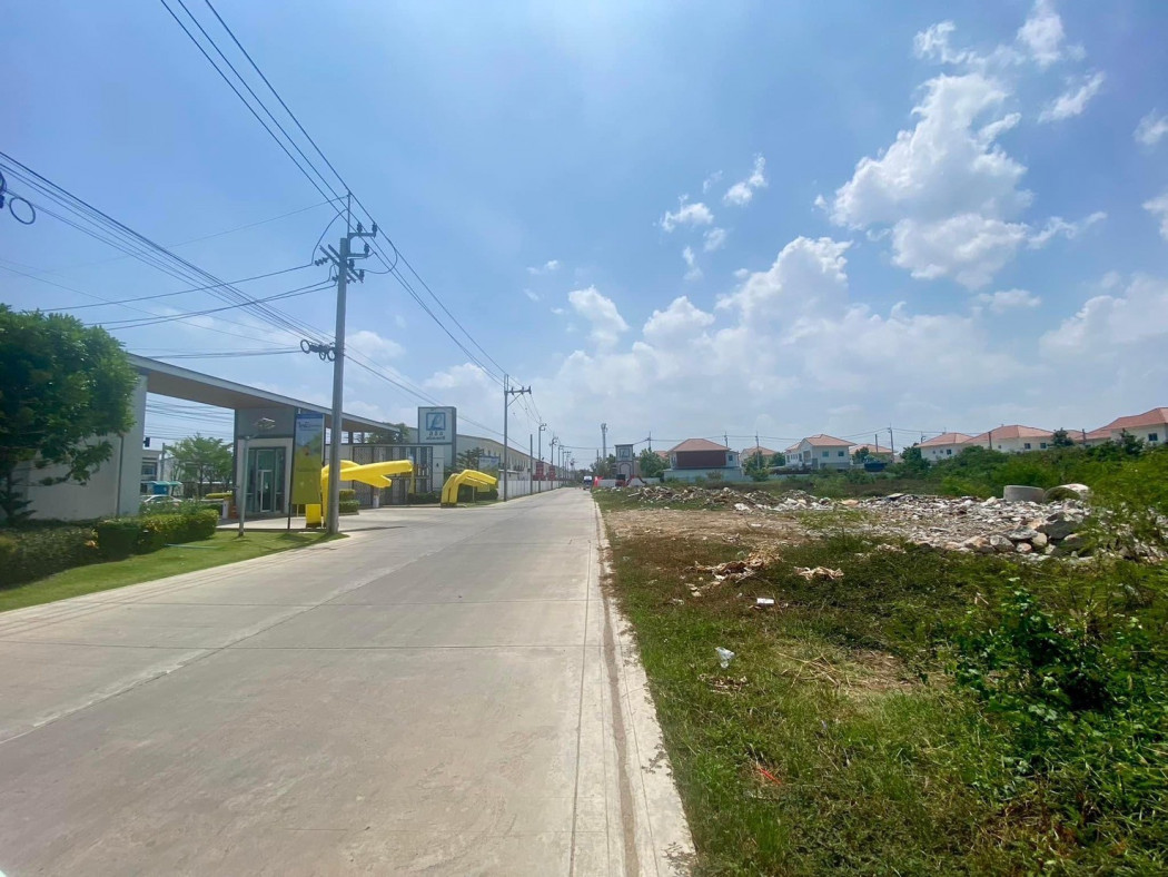 ขายที่ดินสมุทรปราการ สำโรง : ขายที่ดิน 3 ไร่ 82 ตร.ว. ซอยเทพารักษ์ 96 (ซอยพัฒนาสุข 5) ใกล้ตลาดสังกะสี