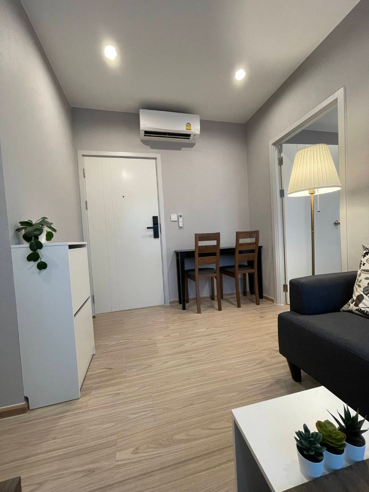 For RentCondoRamkhamhaeng, Hua Mak : 💥 For rent!!! The Tree Hua Mak Interchange, size 26 sq m, price 11,000 baht, complete with furniture and appliances.