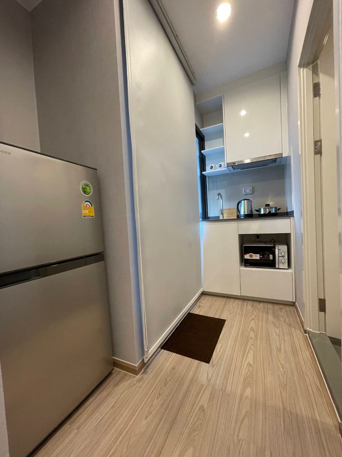 For RentCondoRamkhamhaeng, Hua Mak : 💥 For rent!!! The Tree Hua Mak Interchange, size 26 sq m, price 11,000 baht, complete with furniture and appliances.