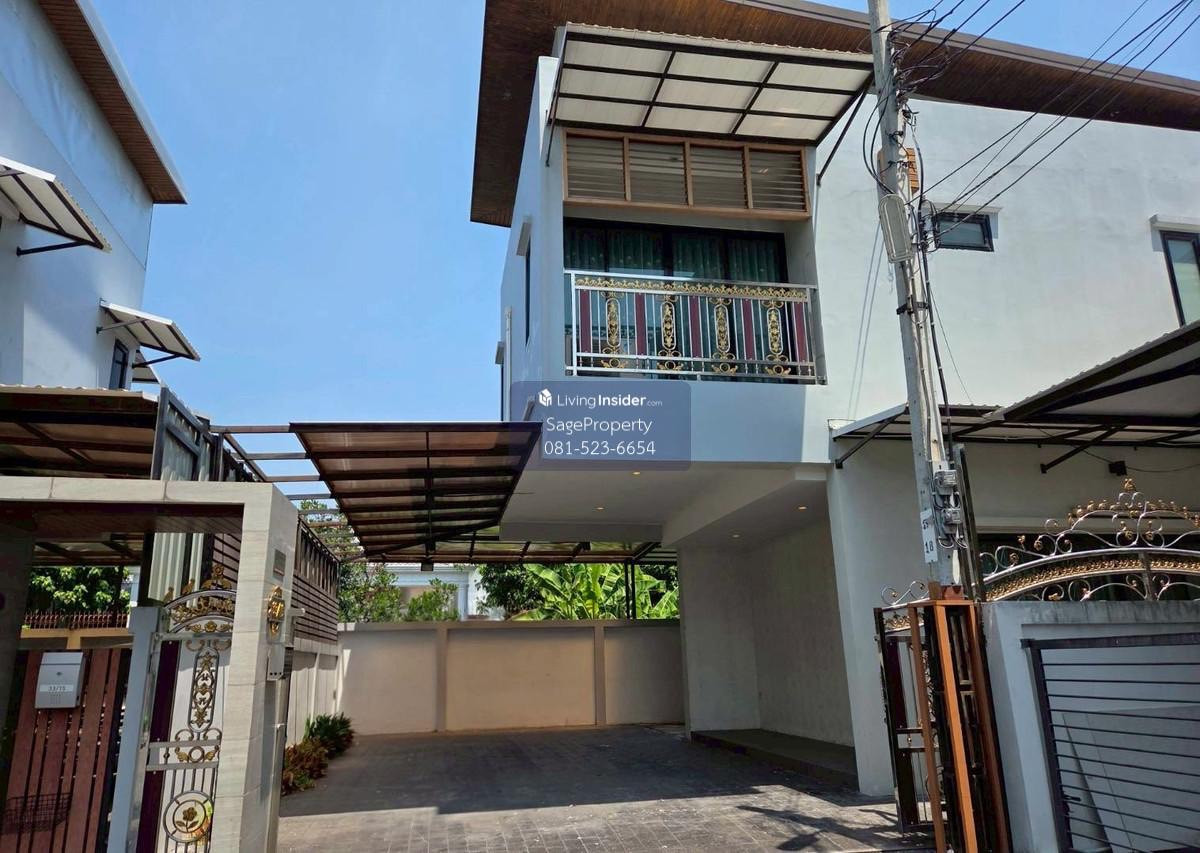 ให้เช่าบ้านปิ่นเกล้า จรัญสนิทวงศ์ : 🔥ใกล้ศิริราชเพียง 5กม🔥Mrtบางขุนนนท์3.7กม🔥ให้เช่า บ้านเดี่ยว 4นอน 4น้ำ🔥ทำเลดี🔥เข้าออกได้หลายทาง 🔥หมู่บ้านสิริจันทร์ ฉิมพลี6/1🔥