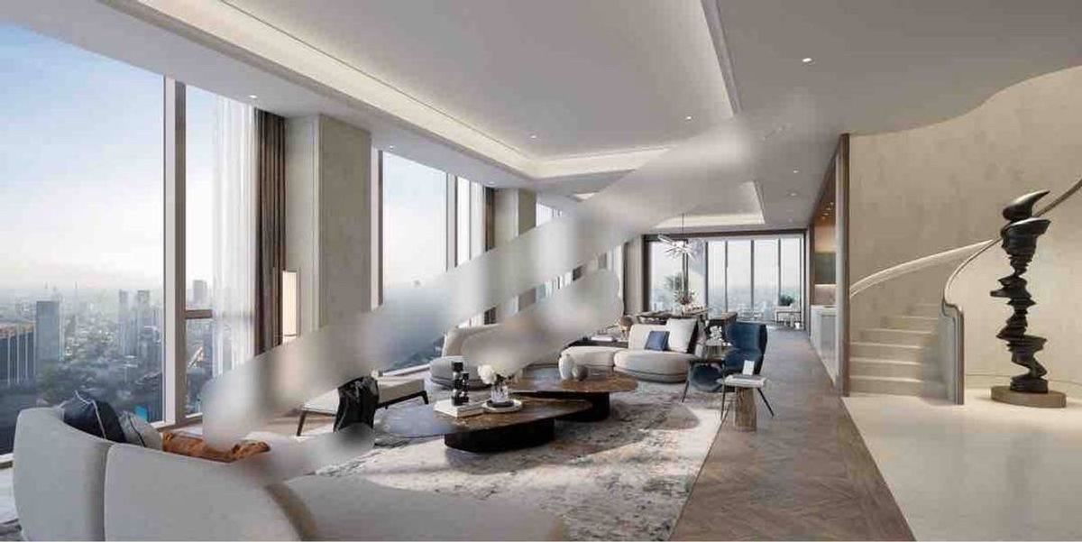 ขายคอนโดวิทยุ ชิดลม หลังสวน : 🔥Best Price🔥One89 Wireless 3Bed 3Bath Penthouse 📞Line : +66 659364255 