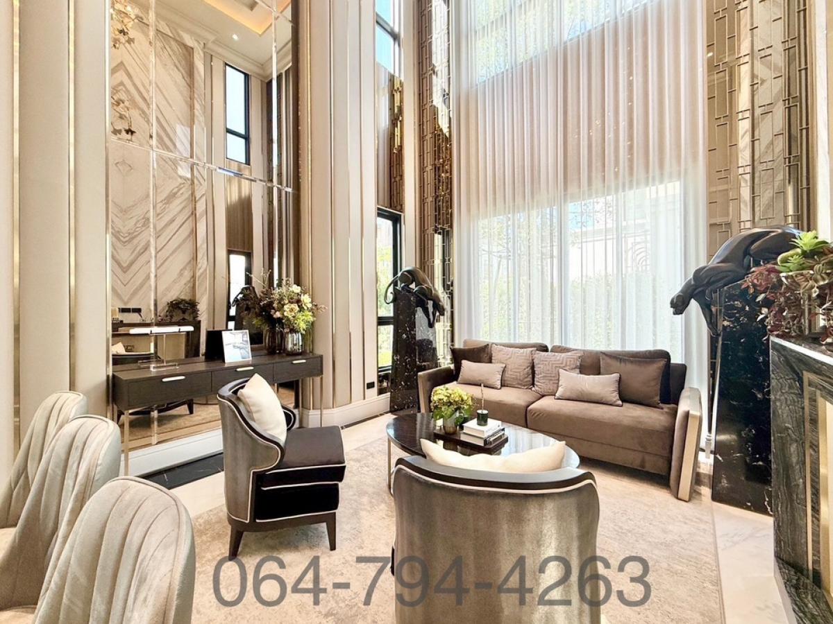 For SaleHousePattanakan, Srinakarin : 🏛️𝐂𝐈𝐍𝐐 𝐑𝐨𝐲𝐚𝐥 𝐊𝐫𝐮𝐧𝐠𝐭𝐡𝐞𝐩 𝐤𝐫𝐞𝐞𝐭𝐡𝐚 Fully furnished, ready to move in 📲 𝟎𝟔𝟒-𝟕𝟗𝟒𝟒𝟐𝟔𝟑 (Khun Nam) 🔥