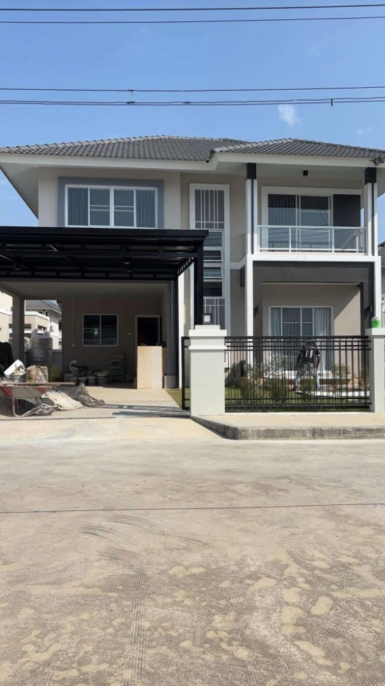 For RentHouseChiang Mai : 2-storey detached house for rent in the Kanchanakanokville 14 project