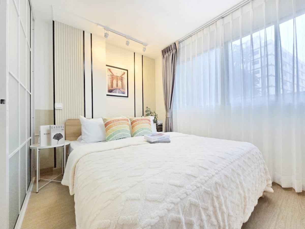 ขายคอนโดลาดพร้าว101 แฮปปี้แลนด์ : ✨️ห้องสวย วิวสวน ฟีลคาเฟ่🪴 ใกล้เดอะมอลล์บางกะปิ เดินไปรถไฟฟ้าก็ได้! ✨️อยากได้คอนโดที่ครบทุกความต้องการ ต้องนี่เลย! 👉ลุมพินี เซ็นเตอร์ ลาดพร้าว 111🪴