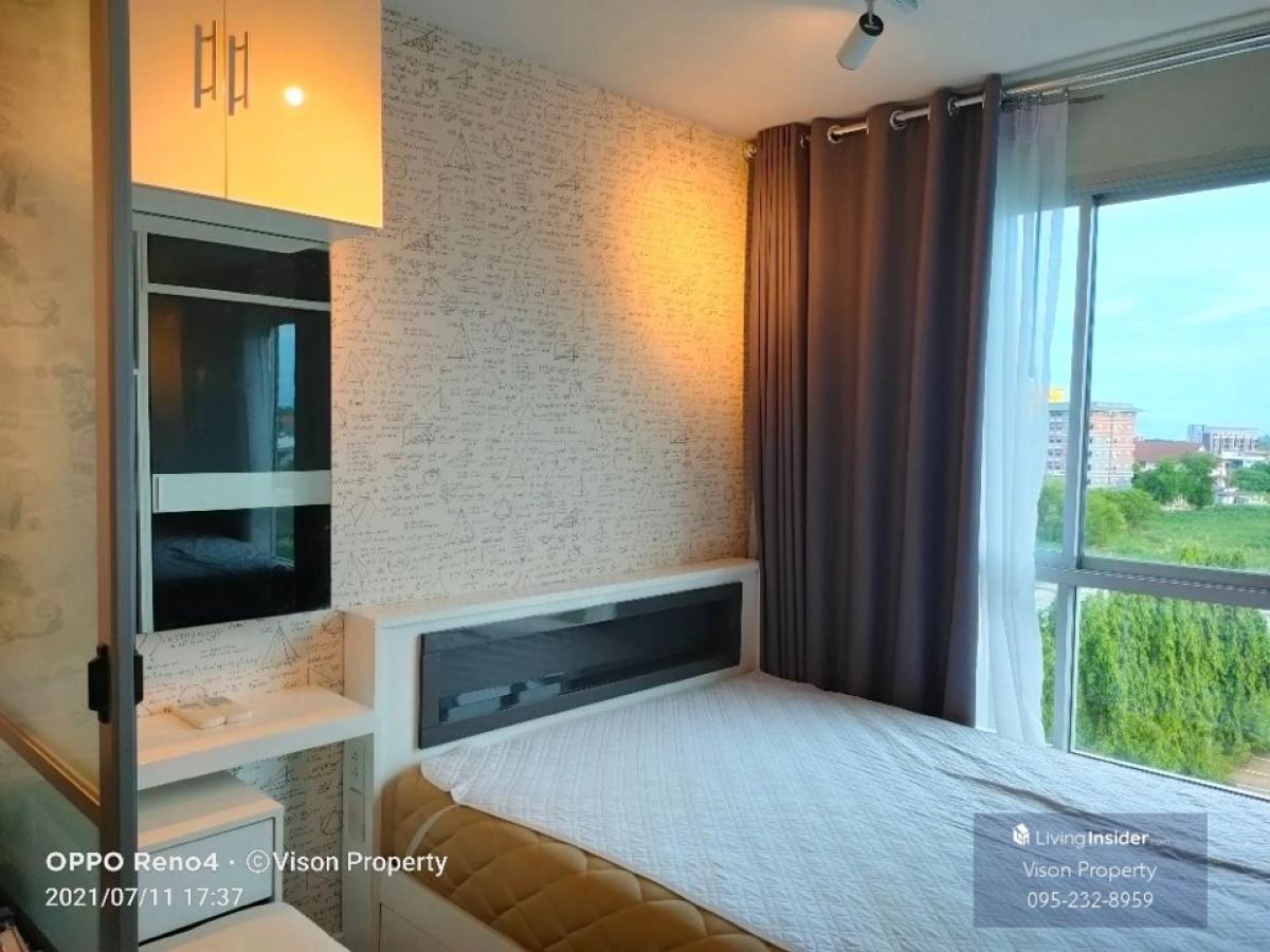 ขายคอนโดระยอง : ขายดีคอนโด นครระยอง DCONDO NAKORN RAYONG  ตกแต่งบิ้วอินเฟอร์ครบ วิวทะเล ราคา 1.29 ล้านบาทเท่านั้น