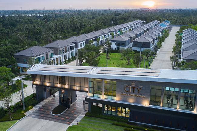 ขายบ้านราษฎร์บูรณะ สุขสวัสดิ์ : ขาย / ให้เช่า บ้านเดี่ยว 2 ชั้น  The City Rama 2-Phutthabucha
