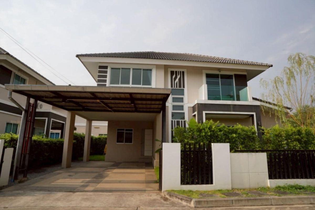 For RentHouseChiang Mai : 2-storey detached house for rent in the Diya Vale Saraphi project