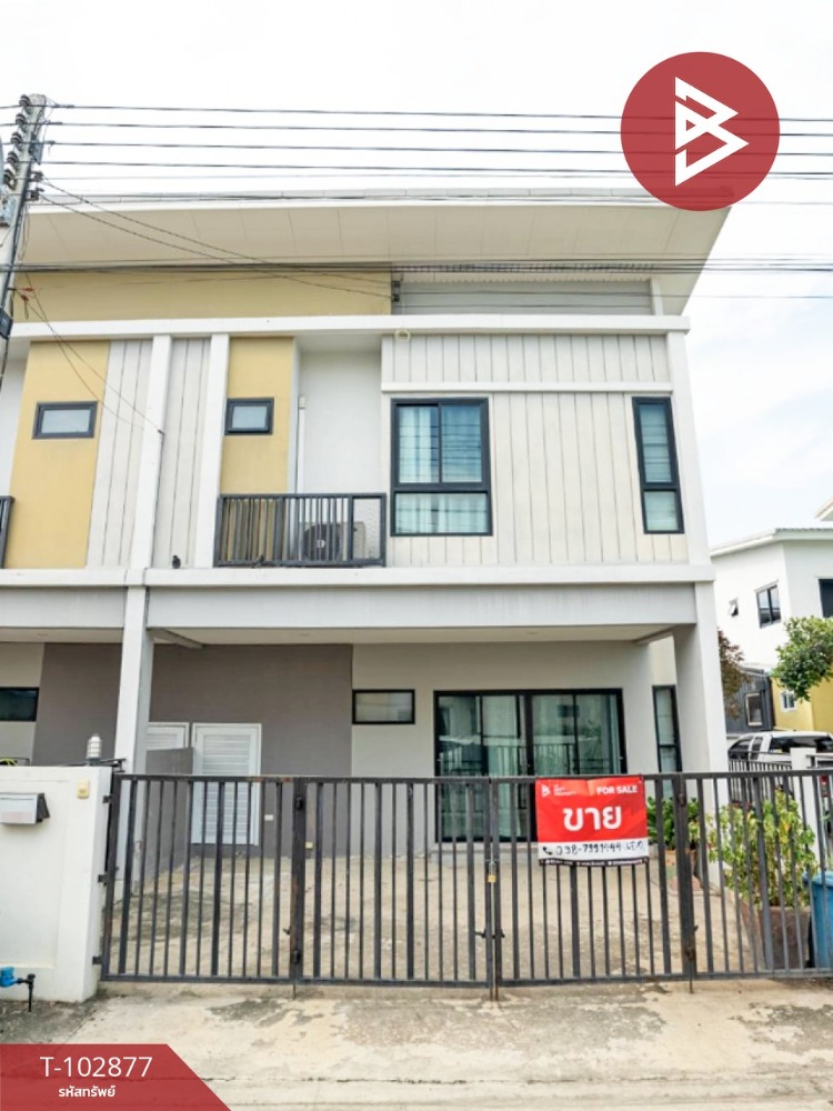 For SalePathum Thani,Rangsit, Thammasat : Townhouse for sale, The Modish Village, Ratchaphruek-Kanchanaphisek, Pathum Thani