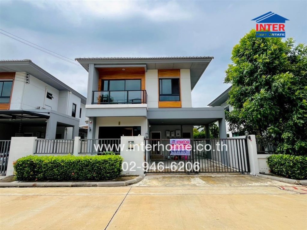 ขายบ้านนวมินทร์ รามอินทรา : บ้านเดี่ยว 2 ชั้น 42.4 ตร.ว. หมู่บ้านเสนาพาร์ควิลล์ รามอินทรา-วงแหวน ถนนรามอินทรา ถนนกาญจนาภิเษก เขตคันนายาว กรุงเทพมหานคร