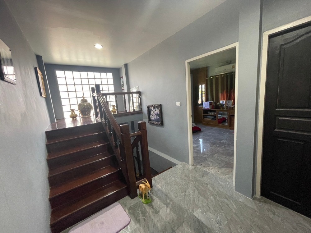 For SaleHouseSamut Prakan,Samrong : Two-storey detached house for sale in Windmill Villa 2 Village, Bangna