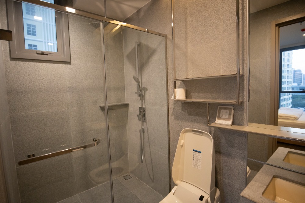 For RentCondoRatchathewi,Phayathai : 📍Condo for rent, large room, near Siam 📍 The Line Ratchathewi, 2 bedrooms