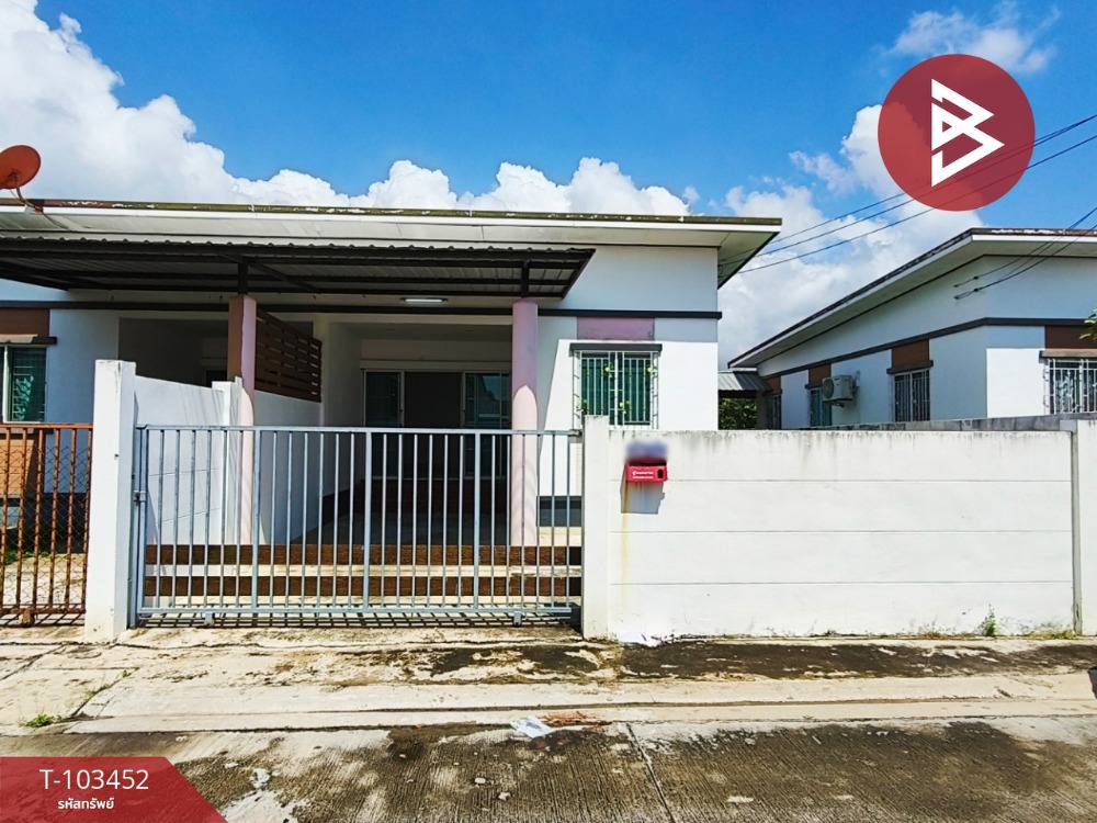 For SaleHouseSamut Songkhram : Single house for sale, San Suk Village, Lat Yai, Samut Songkhram
