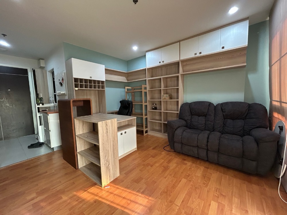 For RentCondoThaphra, Talat Phlu, Wutthakat : Condo for rent: The President Phase 2, large room, 50 square meters (2 bedrooms), Fully Furnished