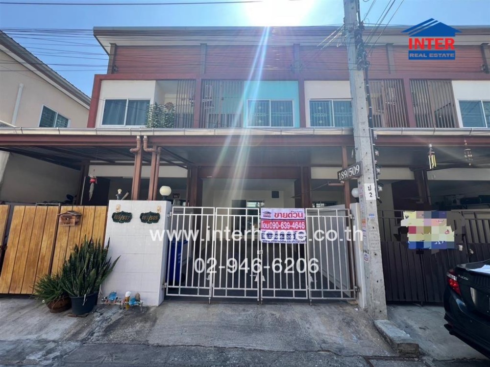 ขายทาวน์โฮมสมุทรปราการ สำโรง : ทาวน์เฮ้าส์ 2 ชั้น 18 ตร.ว. หมู่บ้านเค.ซี.พาร์ควิลล์ บางนา-เทพารักษ์ ถนนบางนา-ตราด ถนนบางพลี-ตำหรุ เมืองสมุทรปราการ สมุทรปราการ
