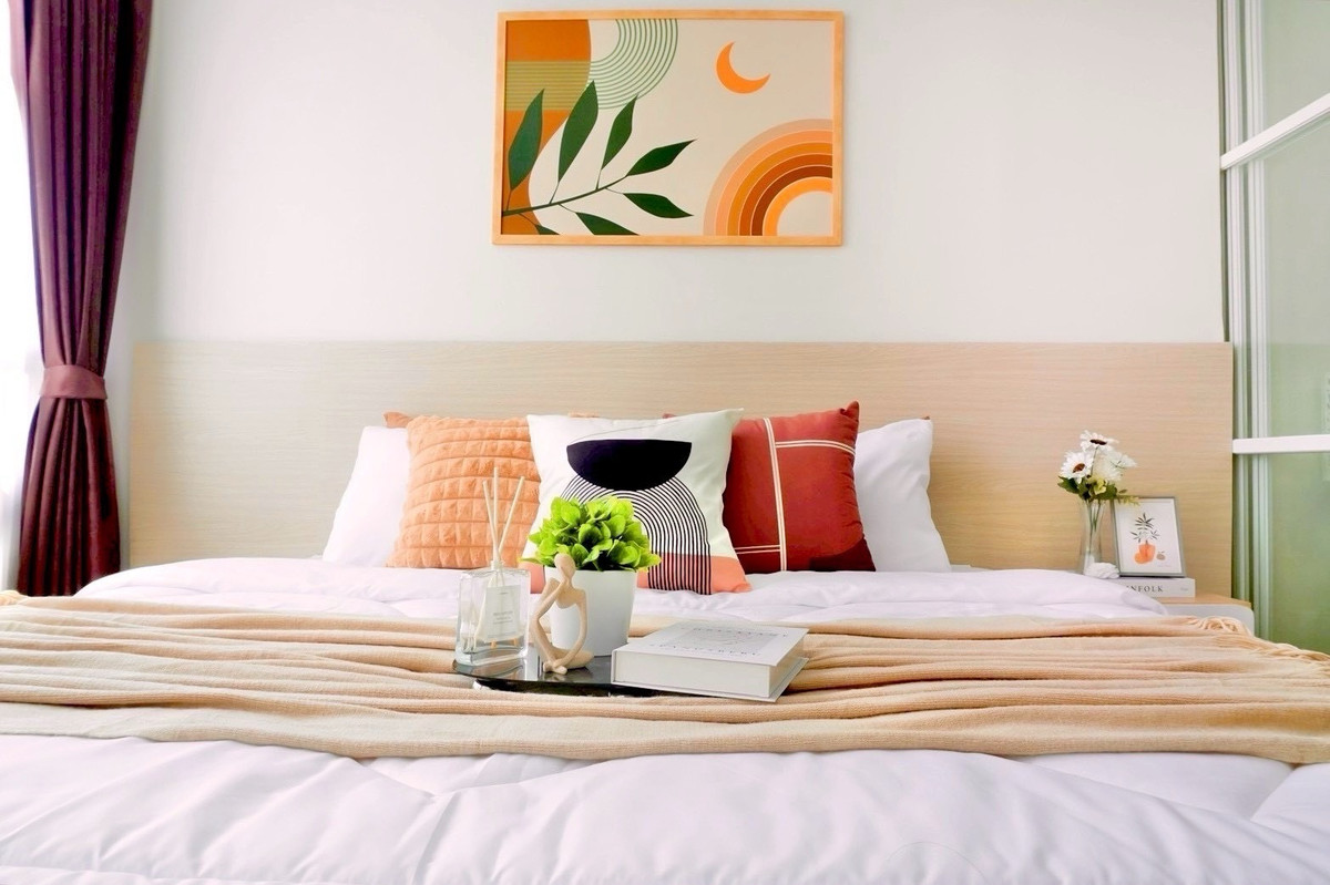 ขายคอนโดพัฒนาการ ศรีนครินทร์ : 🌿 ห้องใหญ่แต่งสวย Condo Elements Srinakarin