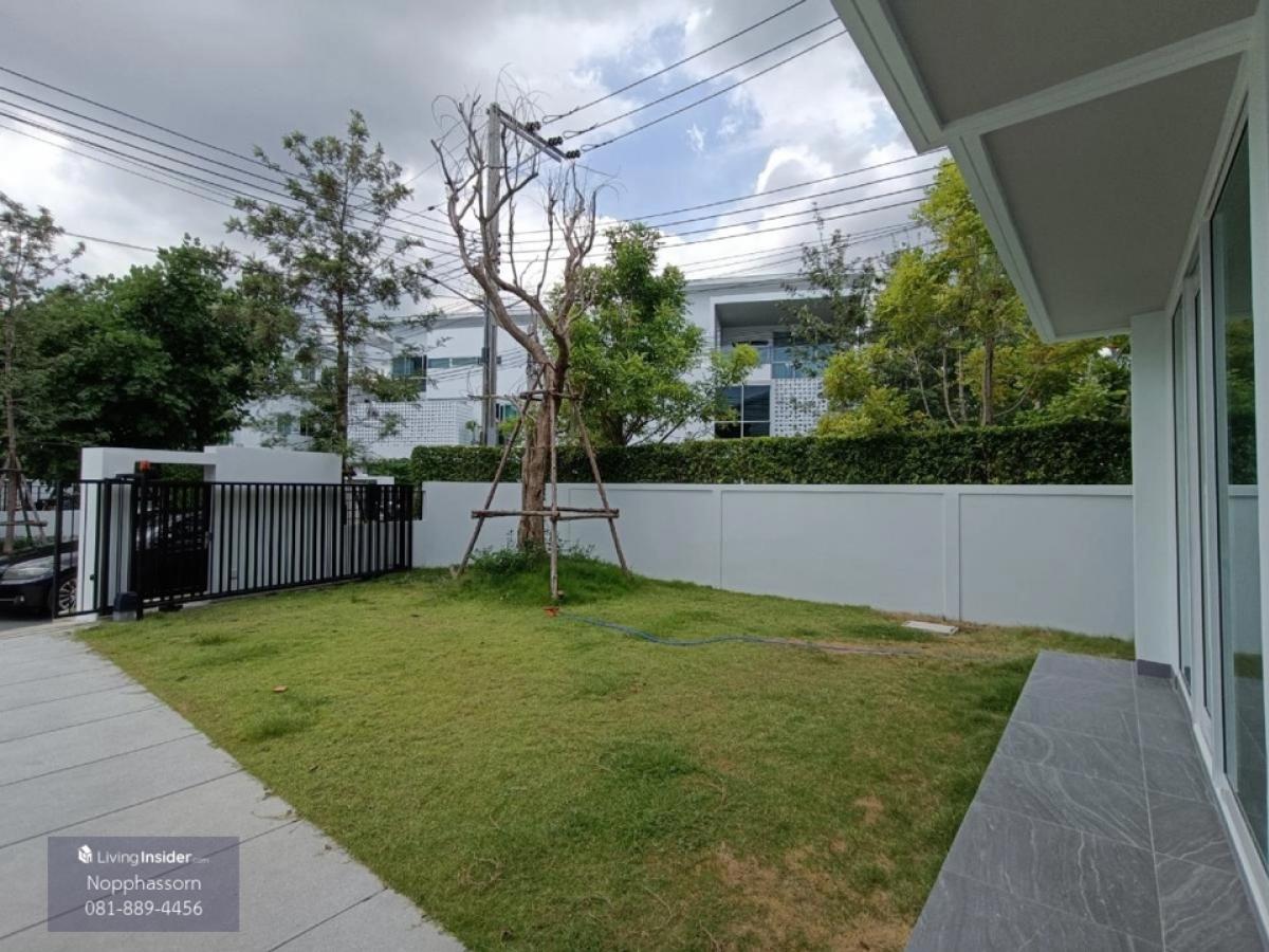 ให้เช่าเกษตร นวมินทร์ ลาดปลาเค้า : เช่าบ้านเดี่ยว ถนนรามอินทรา-เอกมัย เลียบทางด่วนรามอินทรา โครงการเนอวานา แอบโซลูท Nirvana Absolute บ้านหัวมุม ขนาดใหญ่