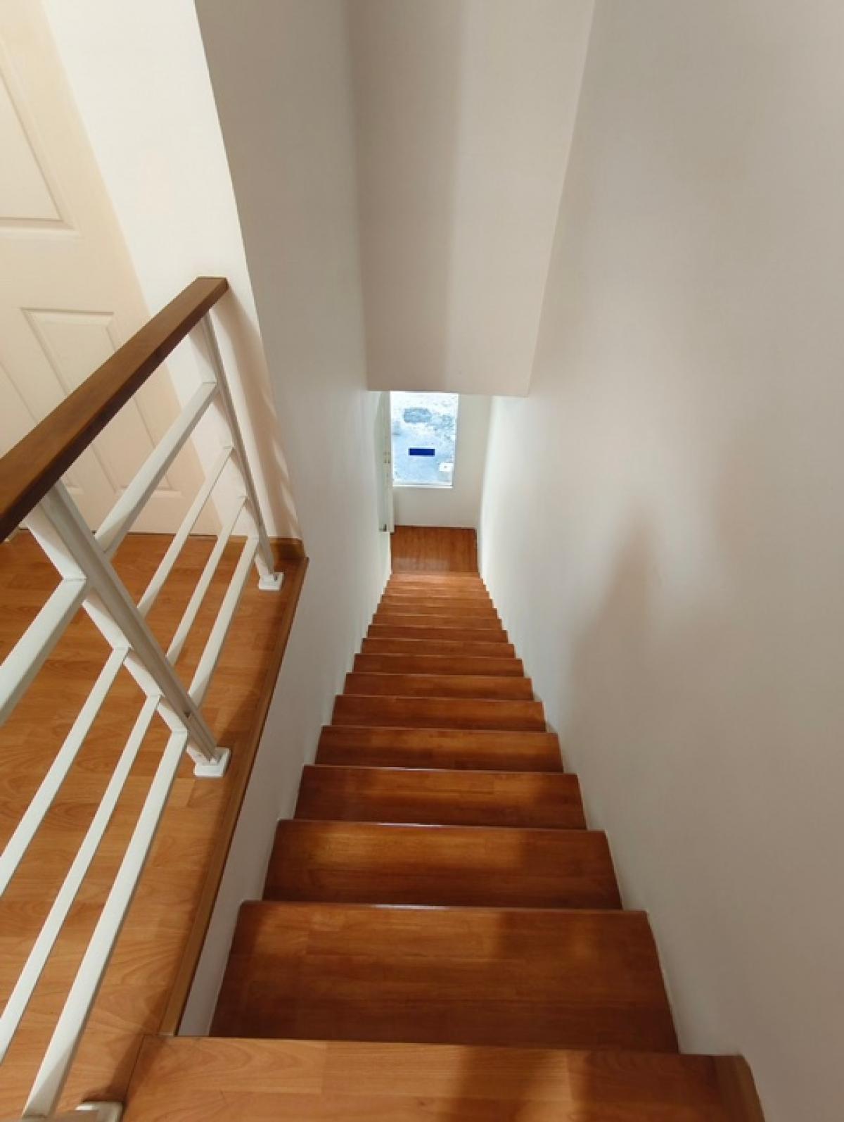 For RentTownhomePattanakan, Srinakarin : House for rent, 3-storey townhouse, 3 bedrooms, 3 bathrooms, usable area 167 sq m., can be used as an office and a residence, Baan Klang Muang S-Sense Srinakarin project, located on the main road, opposite Seacon Square, Paradise Park