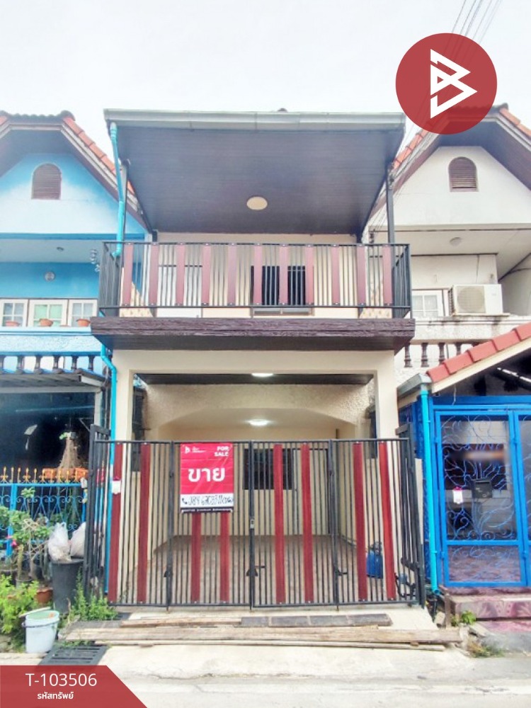 For SaleTownhomeMahachai Samut Sakhon : Townhouse for sale, Siwarat Village 3, Om Noi, Krathum Baen, Samut Sakhon