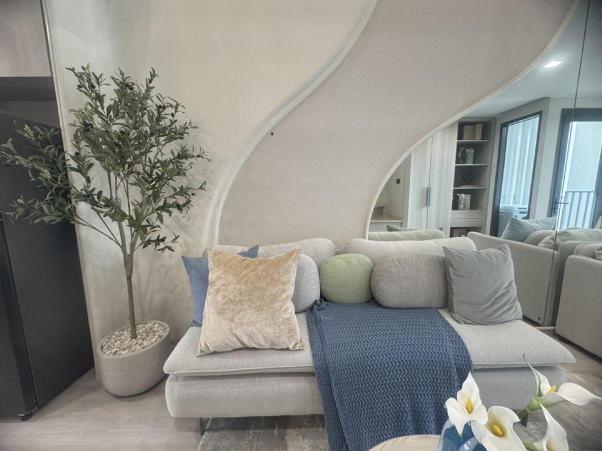 For SaleCondoKasetsart, Ratchayothin : Reference Kaset District, opposite Kasetsart University, 4.8 m. high ceiling room. 💢Fully Furnished💢Large room, 3Bed, starting price 6.17 million baht*contact 0646428664 (Phat)