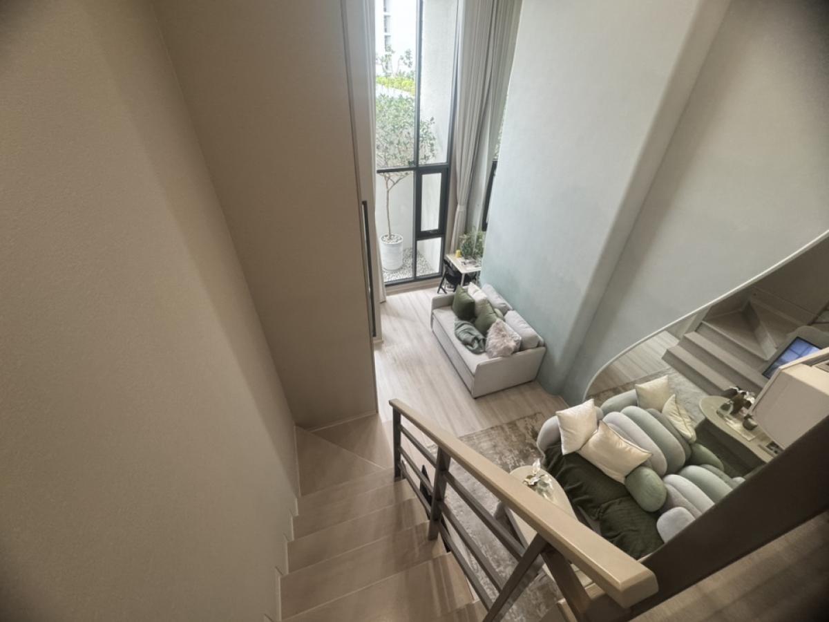 For SaleCondoKasetsart, Ratchayothin : Reference Kaset District, opposite Kasetsart University, 4.8 m high ceiling room. 💢Fully Furnished💢Starting price 4.29 million baht*☎️ contact 0646428664 (Phat)