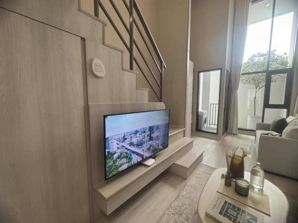 For SaleCondoKasetsart, Ratchayothin : Reference Kaset District, opposite Kasetsart University, 4.8 m high ceiling room. 💢Fully Furnished💢Starting price 4.29 million baht*☎️ contact 0646428664 (Phat)