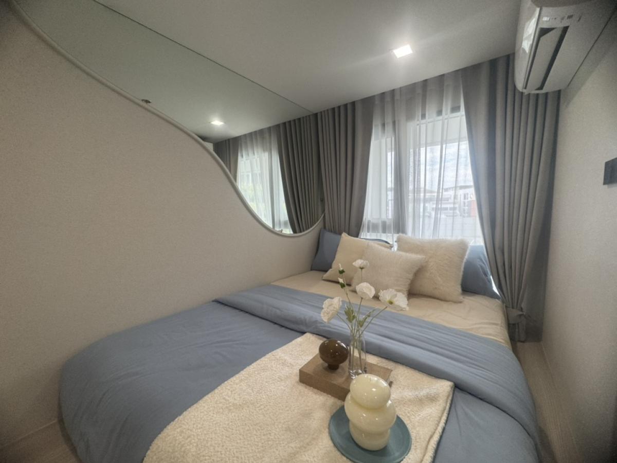 For SaleCondoKasetsart, Ratchayothin : Reference Kaset District, opposite Kasetsart University, 4.8 m. high ceiling room. 💢Fully Furnished💢3Bed, starting price 6.17 million baht*☎️ contact 0646428664 (Phat)