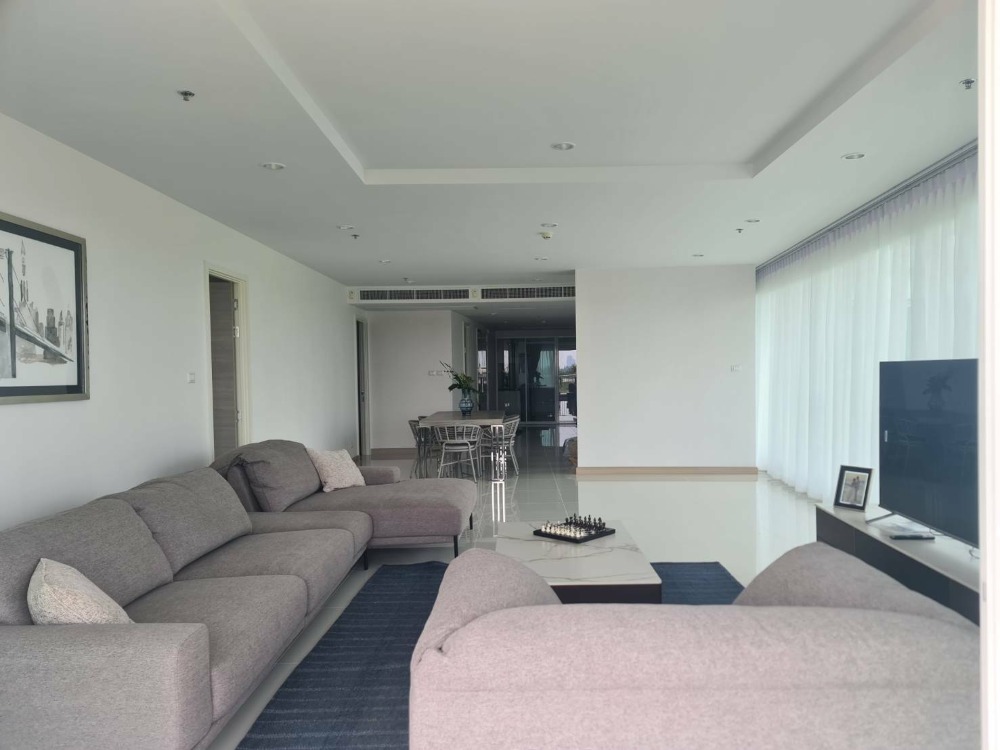 For RentCondoRama3 (Riverside),Satupadit : Supalai Riva Grand | ให้เช่า3 ห้องนอน กว้างมาก เห็นวิวแม่น้ำแบบเต็มตา น่าอยู่ ทำเลสะดวกใกล้ทางด่วนและธนาคารกรุงศรี
