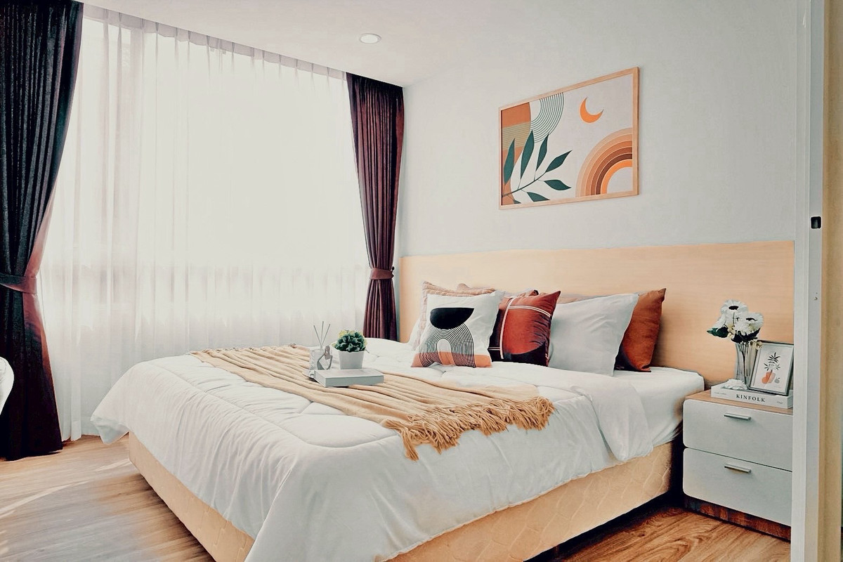 ขายคอนโดพัฒนาการ ศรีนครินทร์ : 🌿 ห้องใหญ่แต่งสวย Condo Elements Srinakarin