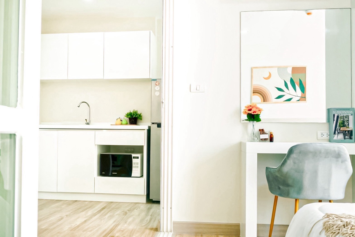 ขายคอนโดพัฒนาการ ศรีนครินทร์ : 🌿 ห้องใหญ่แต่งสวย Condo Elements Srinakarin