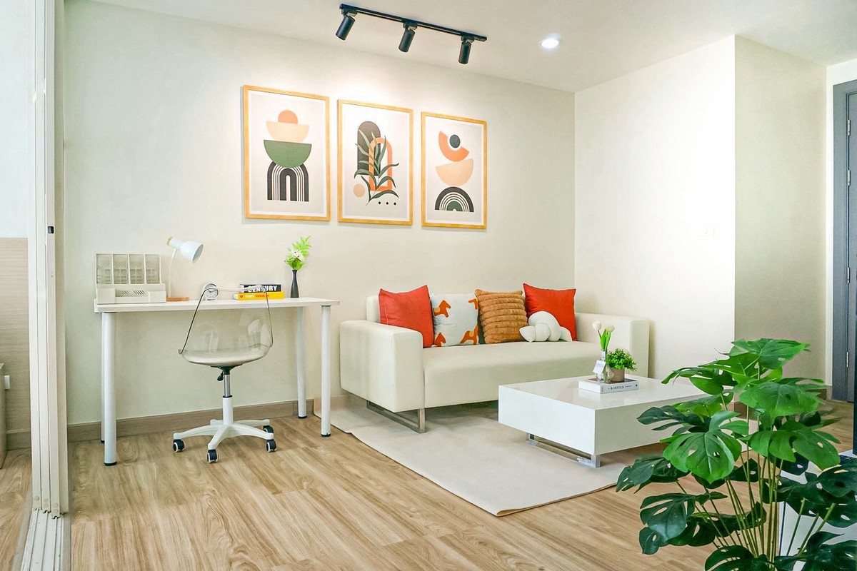 ขายคอนโดพัฒนาการ ศรีนครินทร์ : 🌿 ห้องใหญ่แต่งสวย Condo Elements Srinakarin