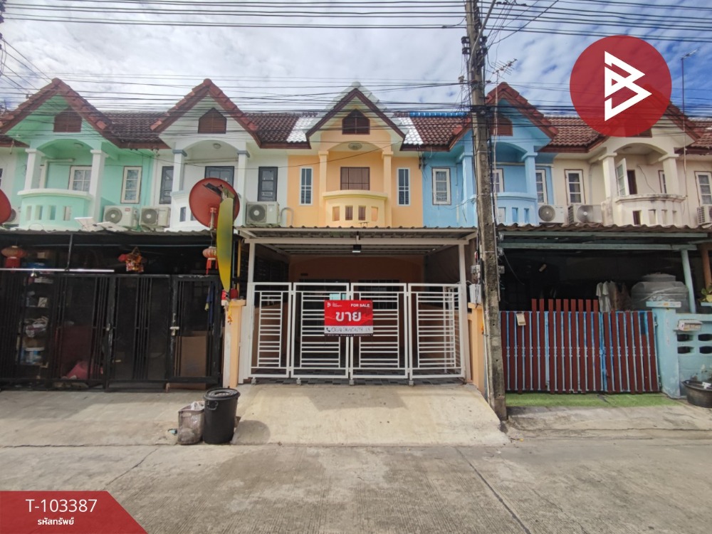 ขายทาวน์โฮมนครปฐม : ขายทาวน์เฮ้าส์ หมู่บ้านฉัตรมณี2 พุทธมณฑลสาย4 สามพราน นครปฐม