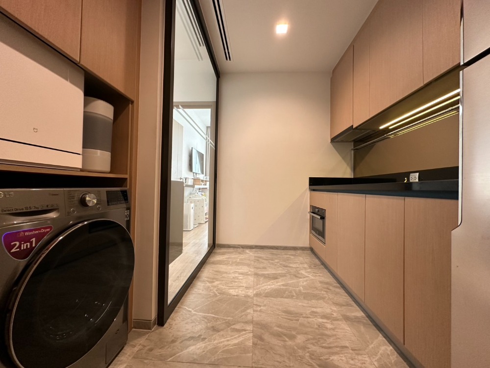 For SaleCondoOnnut, Udomsuk : Sell with tenant til April 26
Unaffected by the incident at Kawa haus for sale! 2 bedroom in T77 nice decoration near Bangkok prep school and BTS Onnut