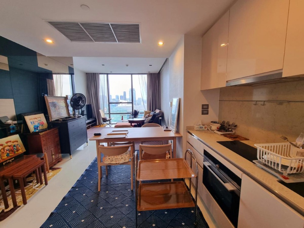 ขายคอนโดสาทร นราธิวาส : 🔥The Bangkok Sathorn good price for sale! 1 Bedroom High floor nice view near BTS Chong Nonsi Tel 086-369-2224