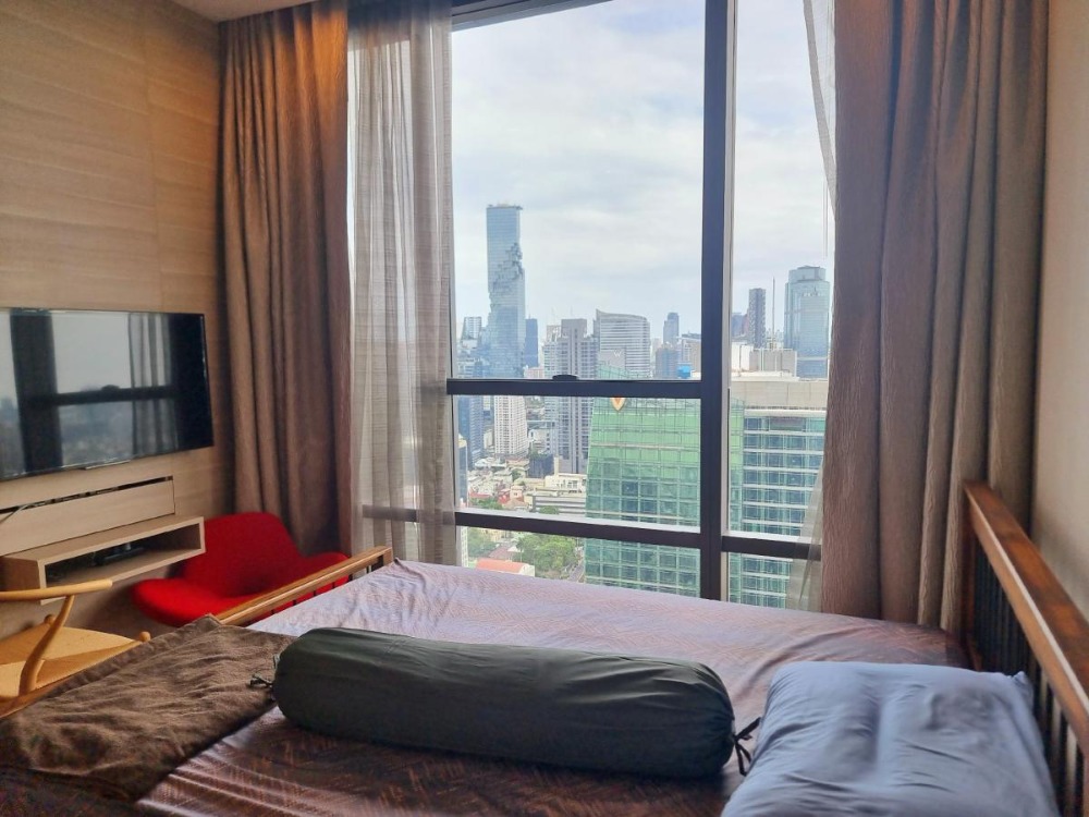 ขายคอนโดสาทร นราธิวาส : 🔥The Bangkok Sathorn good price for sale! 1 Bedroom High floor nice view near BTS Chong Nonsi Tel 086-369-2224