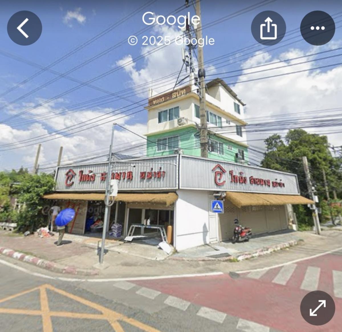 ขายอาคารพาณิชย์นนทบุรี บางใหญ่ บางบัวทอง : อาคารพาณิชย์ 4 ชั้น หัวมุม ถ.เลี่ยงเมืองนนท์ ถ.เรวดี
