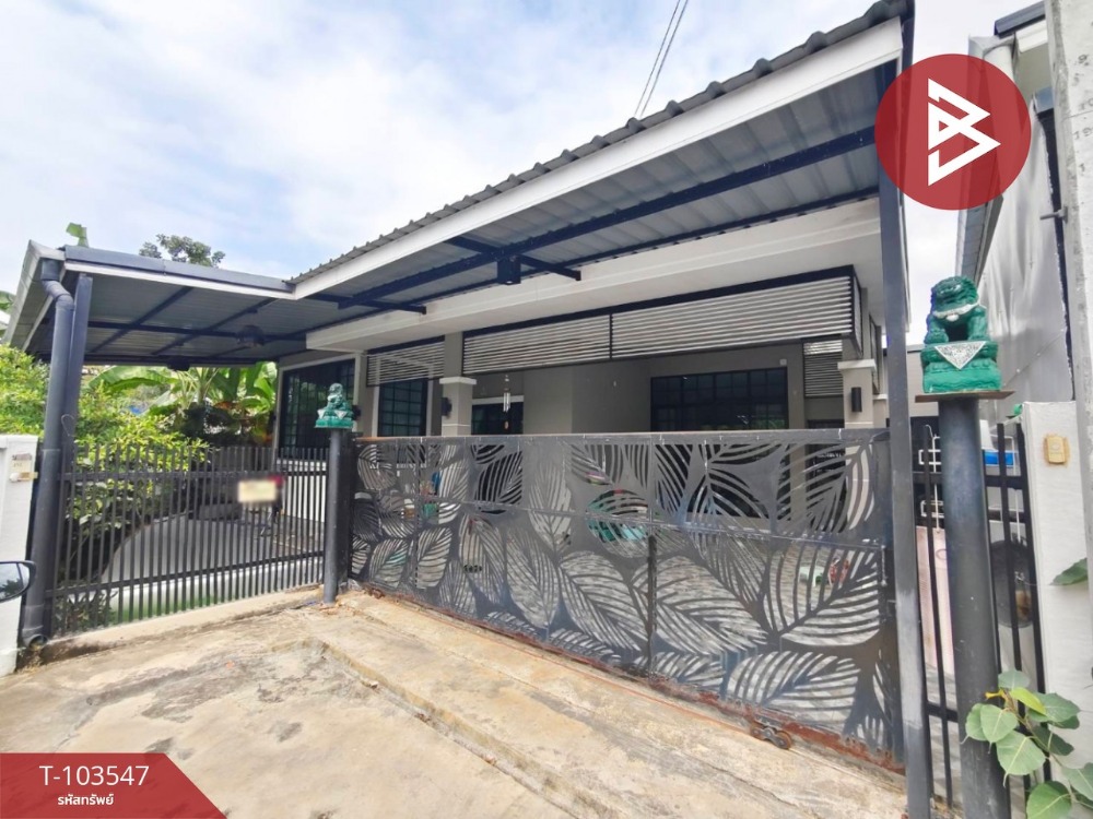 For SaleHouseRatchaburi : Single house for sale, Chokpaiboon Village, Ban Pong, Ratchaburi