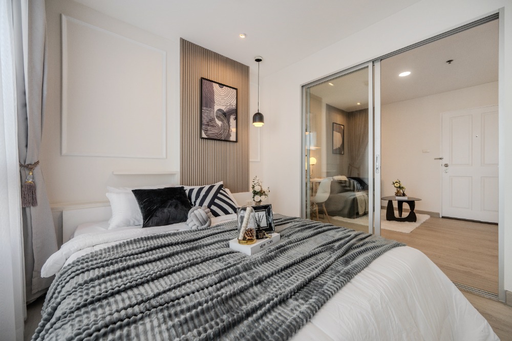For SaleCondoPinklao, Charansanitwong : 🌈🌤️LP-340 Condo near Siriraj, The Trust Pinklao, 29 sq m., free of all expenses, including furniture and electrical appliances, ready to move in with your bags.