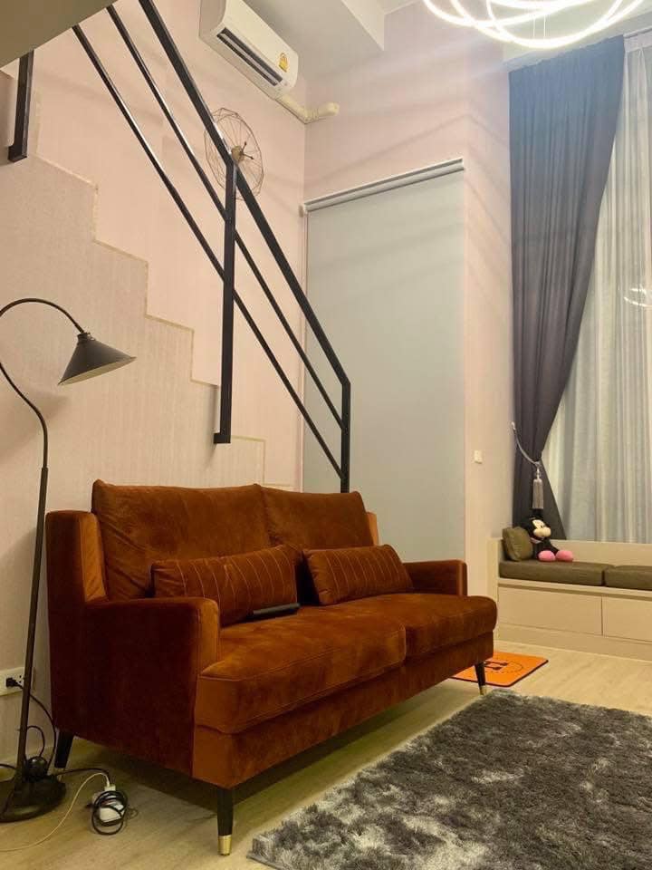 For RentCondoRama9, Petchburi, RCA : Condo Ideo New Rama 9, beautiful room, fully furnished, ready to rent