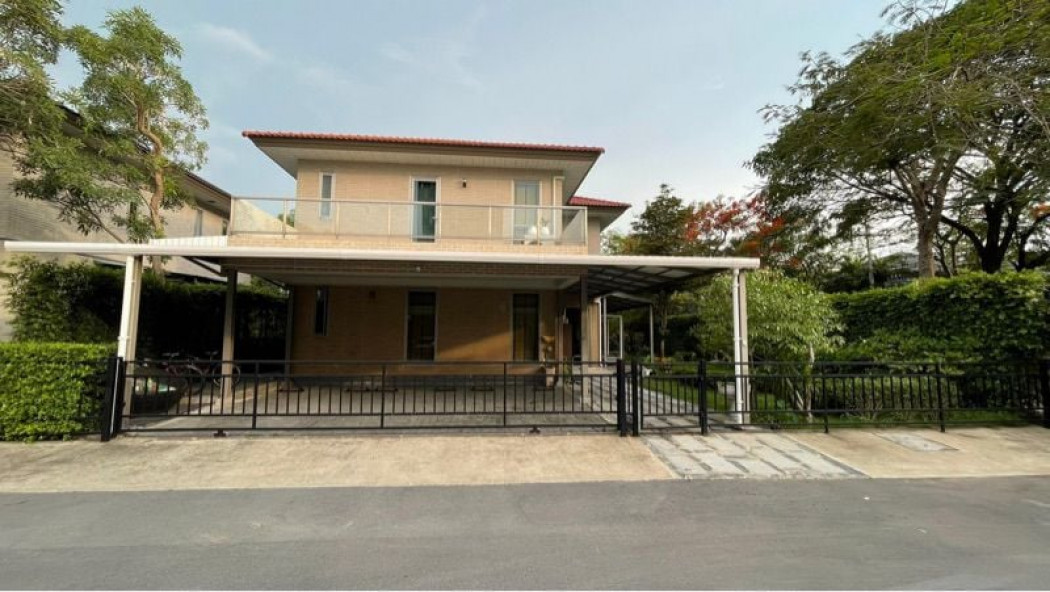For SaleHouseNawamin, Ramindra : Single house for sale, loss of 7 million baht, Siamese Kin Ramintra, 334 sq m, 95.6 sq wa, corner plot, built-in furniture, ready to move in