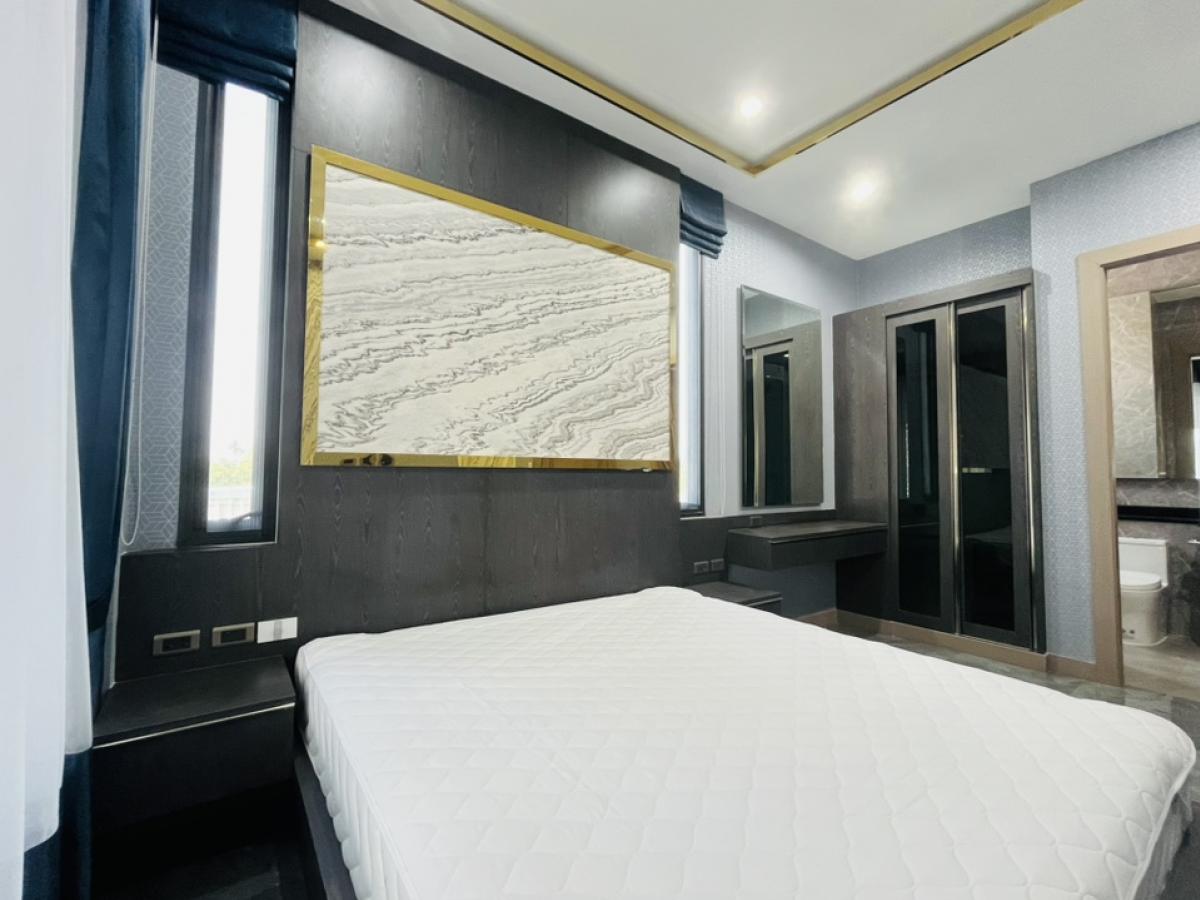 For SaleHousePattaya, Bangsaen, Chonburi : Madcha Nirvana, Madcha Nirvana Pattaya, new house, built in + solar cell, almost 2 million, more beautiful than an angel.