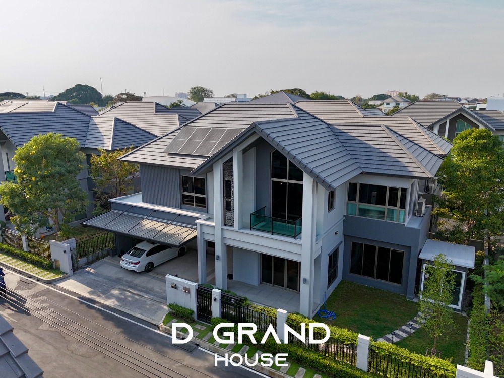 For SaleHouseSeri Thai, Ramkhamhaeng Nida : For sale: Luxury house, beautifully decorated, ready to move in! Bangkok Boulevard Signature Lat Phrao–Seri Thai