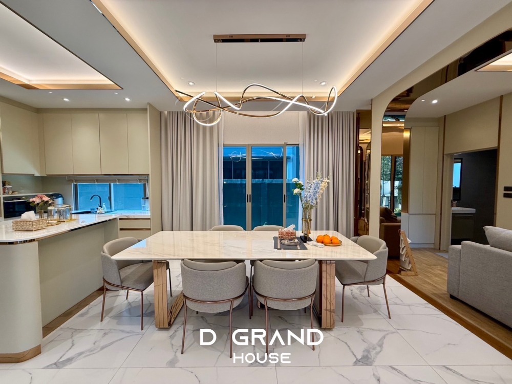 For SaleHouseSeri Thai, Ramkhamhaeng Nida : For sale: Luxury house, beautifully decorated, ready to move in! Bangkok Boulevard Signature Lat Phrao–Seri Thai