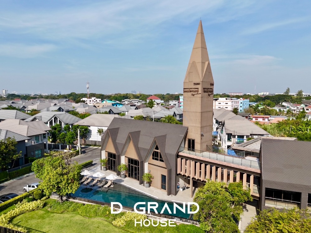 For SaleHouseSeri Thai, Ramkhamhaeng Nida : For sale: Luxury house, beautifully decorated, ready to move in! Bangkok Boulevard Signature Lat Phrao–Seri Thai