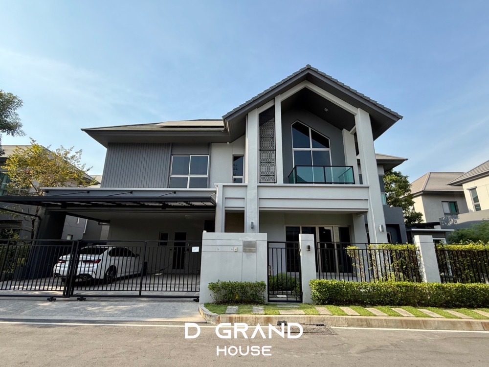 For SaleHouseSeri Thai, Ramkhamhaeng Nida : For sale: Luxury house, beautifully decorated, ready to move in! Bangkok Boulevard Signature Lat Phrao–Seri Thai