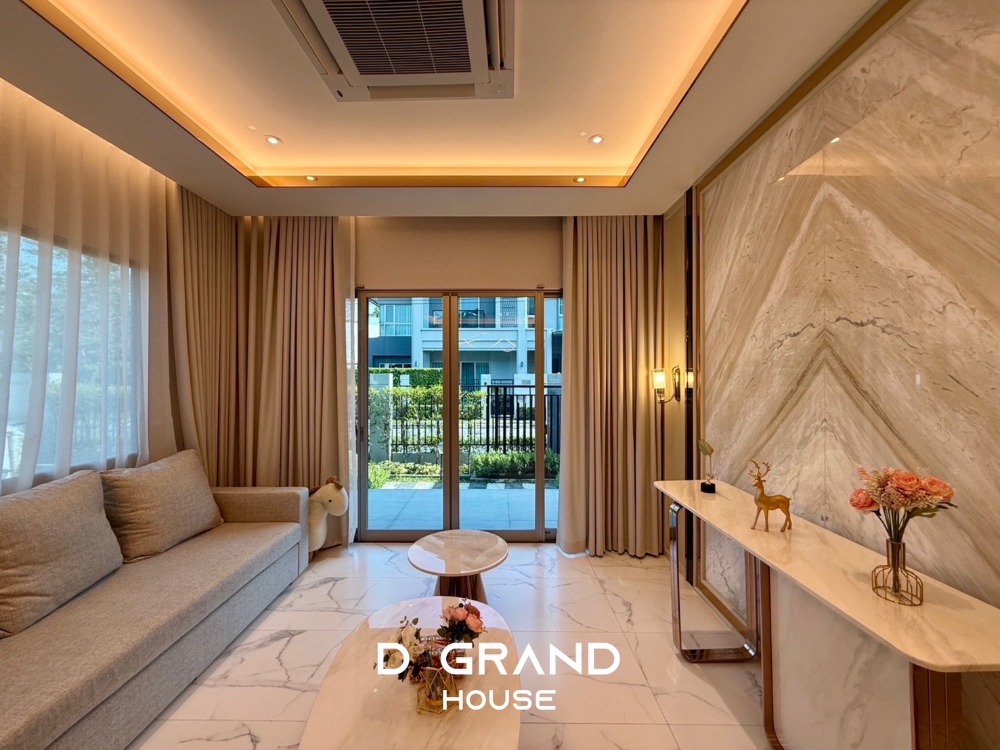 For SaleHouseSeri Thai, Ramkhamhaeng Nida : For sale: Luxury house, beautifully decorated, ready to move in! Bangkok Boulevard Signature Lat Phrao–Seri Thai