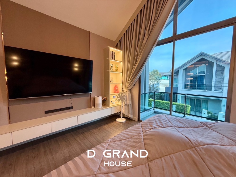 For SaleHouseSeri Thai, Ramkhamhaeng Nida : For sale: Luxury house, beautifully decorated, ready to move in! Bangkok Boulevard Signature Lat Phrao–Seri Thai