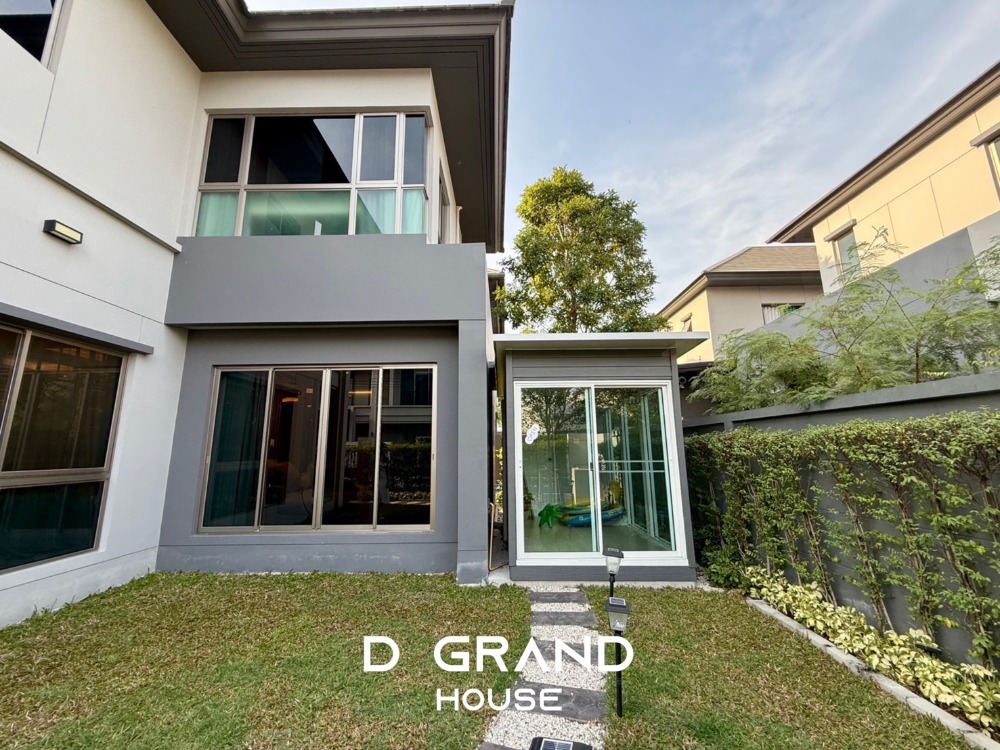 For SaleHouseSeri Thai, Ramkhamhaeng Nida : For sale: Luxury house, beautifully decorated, ready to move in! Bangkok Boulevard Signature Lat Phrao–Seri Thai